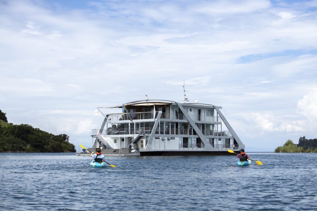 Rwanda’s Lake Kivu Welcomes First Luxury Houseboat