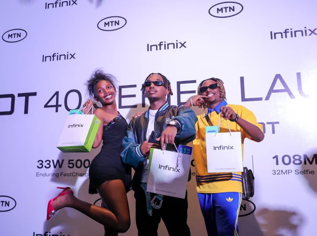 Infinix Mobile & MTN Rwanda Launch The HOT 40 Series