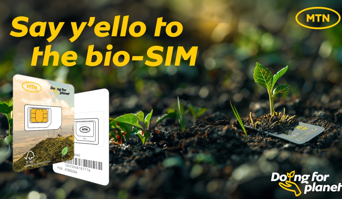 MTN Rwanda Pioneers the Introduction of Paper-Based Biodegradable SIM Cards in the Country