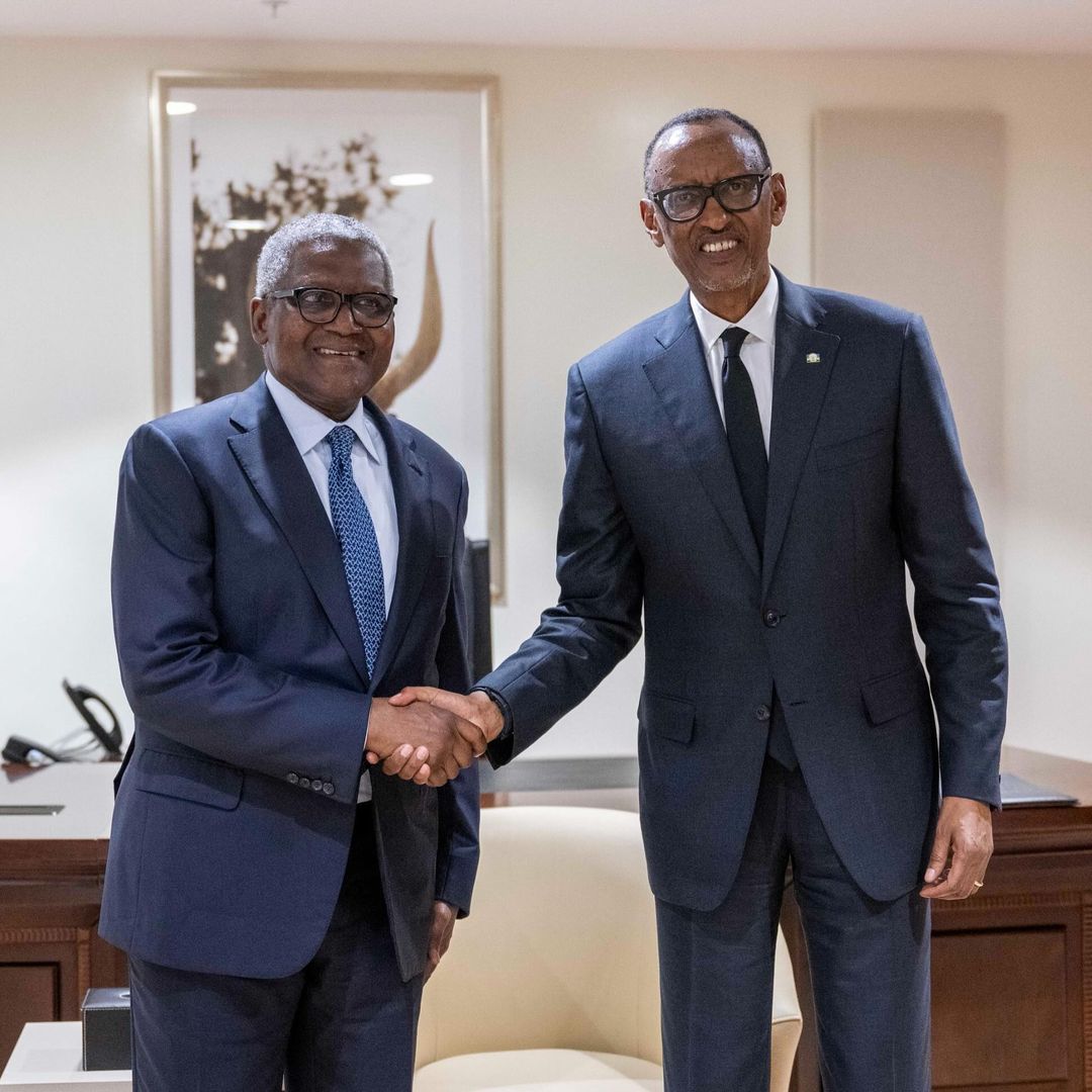 Kagame and Dangote Deliberate on Investment and Intra-Africa Trade