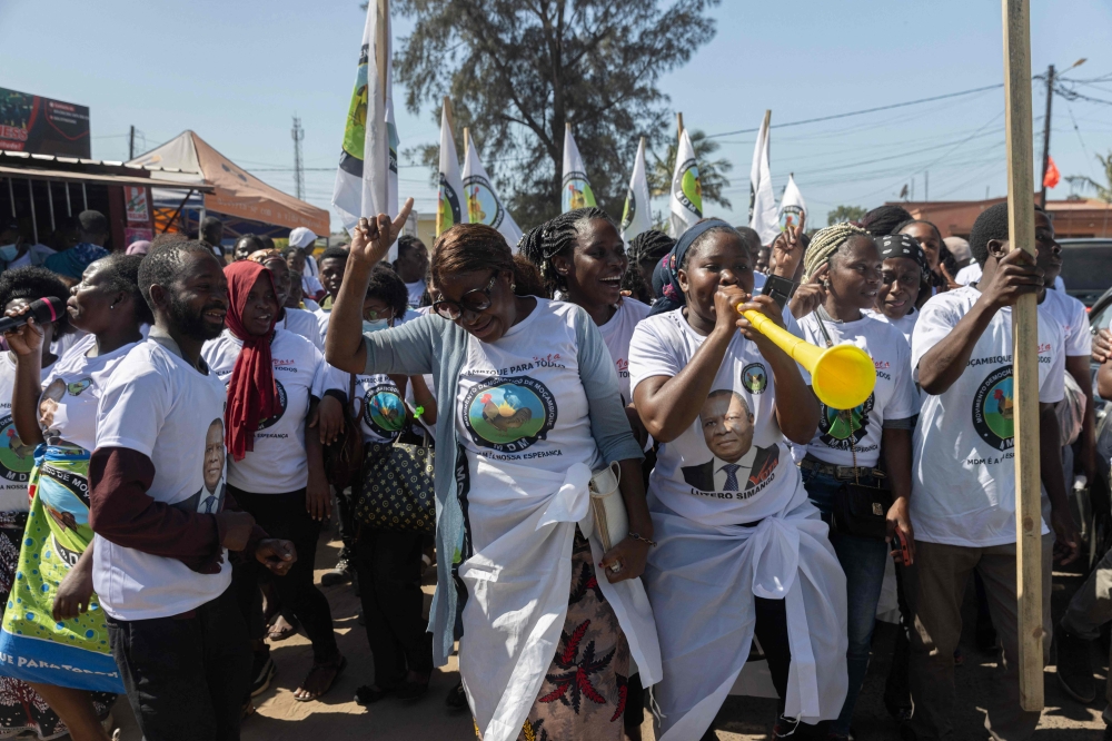 Campaigns begin in Mozambique ahead of October 9 polls