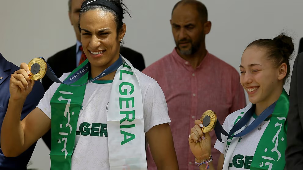 Imane Khelif, Kaylia Nemour Receive Warm Welcome in Algeria After Olympics