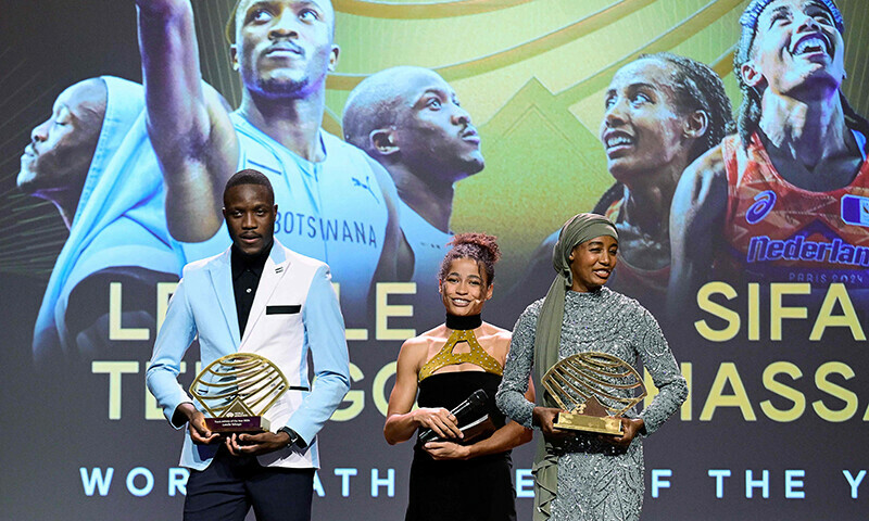 Tebogo, Hassan Win Top Honors at World Athlete of the Year Awards