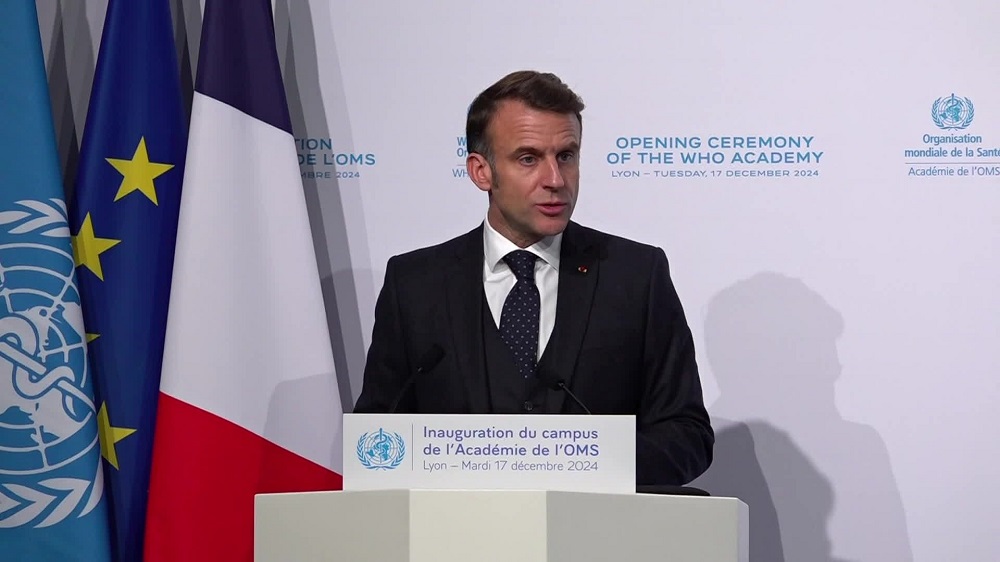 Macron Highlights Rwanda’s Healthcare Excellence at WHO Academy Ceremony